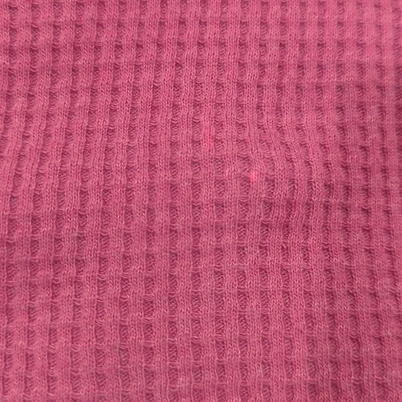 Carhartt Women's en's Waffle Knit Hoodie Mauve Rosey Pink - Picture 6 of 7